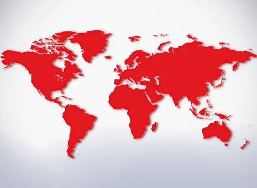 Globalized service and support platform for worldwide customers